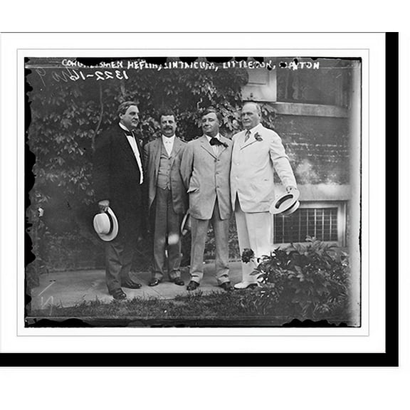 Historic Print, Congressmen Heflin, Linthicum, Littleton, Dayton, 18" x 24"