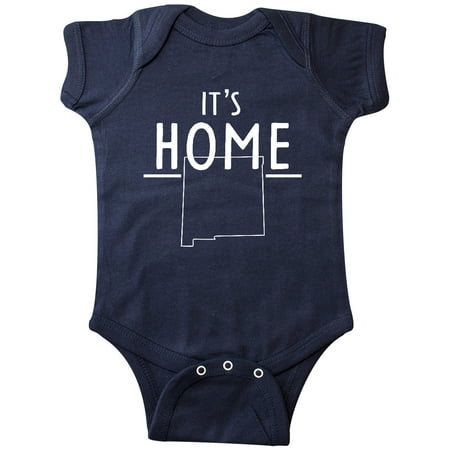 

Inktastic It s Home- State of New Mexico Outline Gift Baby Boy or Baby Girl Bodysuit