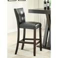 thumbnail image 6 of Newboti Furniture Cappuccino and Black Bar Height Stool (Set of 2) 29785, 6 of 6