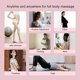 thumbnail image 4 of Bolas de masaje manuales montables - Bola de terapia de bola de masaje con punto de gatillo con ventosa para masaje de tejido profundo Nudos musculares Liberación miofascial, bola de punto de presión (rosa) oso de fresa Electrónica, 4 of 5