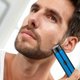 thumbnail image 3 of Maquinilla de afeitar eléctrica Mini maquinilla de afeitar de bolsillo para hombres Pantalla de batería LED recargable por USB Lo mejor para afeitados de viaje Retocar afeitados Inalámbrico Azul JM, 3 of 5