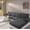 Dark Gray / Wave Pattern, variant on Couch Cushion Covers, Super Stretch Washable Sofa Slipcovers for L Shaped & Modular Seats, Pet-Friendly Furniture Protector with Stripe Design, (2 Seat Covers S+1 Chaise, Dark Gray)