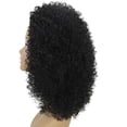 thumbnail image 4 of LUXLUXE Zenobia Curly Kinky 18 in Long Half Wig Mix Human Hair and Synthetic Fibers, 4 of 7