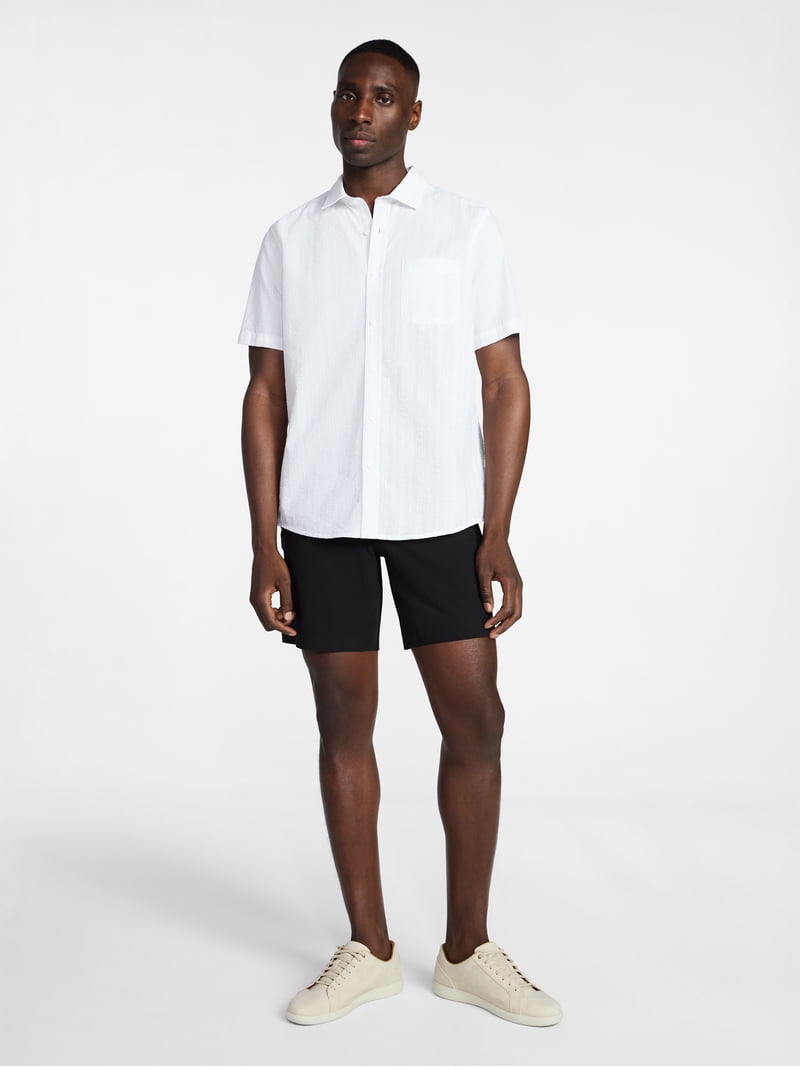 George Men's and Big Men's Seersucker Shorts, 8