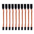 thumbnail image 1 of Aceirmc 10 Pcs Câble d'Extension Servo 3 Broches Femelle à Mâle Connecteur de Fil Jr pour Voiture Rc Avions Télécommande (10Cm), 1 of 5