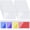 3 x 5 Inches, variant on 30 Pcs Self Adhesive Pockets, Bin Labels for Storage Bins, Clear Pocket Label Sleeves, Plastic Index Card Holder with Top Open for Organizing Bins Box Drawer (4.06 x 2.48 Inches)