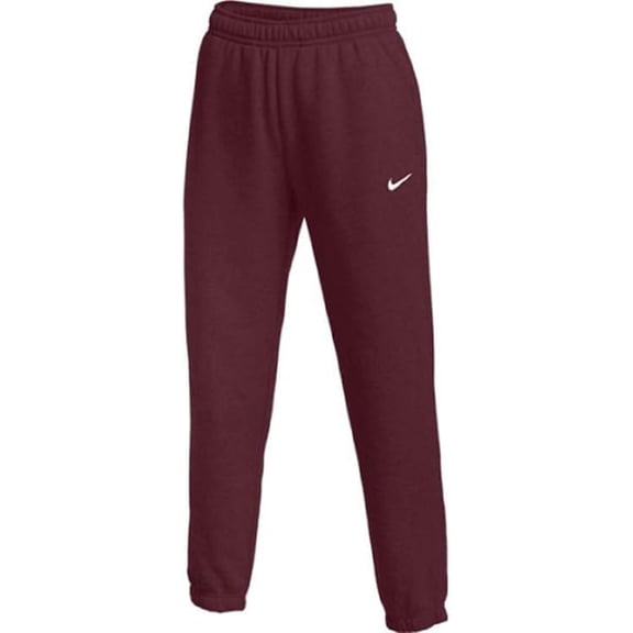 Nike Womens Fleece Jogger Sweatpants (US, Alpha, XX-Large, Regular, Regular, Maroon)