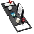 thumbnail image 1 of Bandeja Banlilu Premium para bañera, tamaño ampliable, bambú, 1 of 6