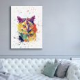 thumbnail image 5 of Epic Graffiti 'Colorful Watercolor Calico Cat 2' by Furbaby Affiliates, Canvas Wall Art, 40"x54", 5 of 8