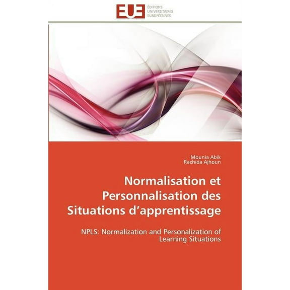 Normalisation Et Personnalisation Des Situations D Apprentissage (Paperback)