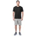 thumbnail image 2 of Athletic Works Men's and Big Men's Core Mesh Active Short Sleeve Tee, Sizes S-3XL, 2 of 8