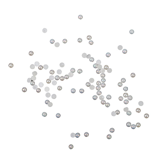 100 piezas 3D perlas de imitación decoraciones de bricolaje 2 mm 3 mm Yinane