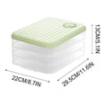 thumbnail image 3 of TIMIFIS Boîte de Rangement Alimentaire Transparente pour Cuisine et Réfrigérateur, Gadgets de Cuisine, 3 of 6