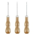 thumbnail image 1 of 3Pcs DIY Sewing Awls Wooden Handle Scratch Awls Stitching Tools DIY Supplies, 1 of 8