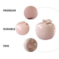 thumbnail image 4 of MasteelfCA 1Pc Xmas Tabletop Ornament Festive Home Decor Ceramic Apple Modeling Ornament, 4 of 7