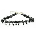 thumbnail image 5 of YYKihy Gothic Choker Necklace Lace Tattoo Velvet Set Stretch 7 Classic Choker Necklaces & Pendants, 5 of 8