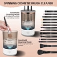 thumbnail image 4 of ,Cleaner With Brush Makeup Brush Fit Beauty Makeup Mat Fit Usb Powered Makeup Brush Mat Dsfen - Usb Powered Mat Fit Beauty With Brush Cleaner - Usb Brush Cleaner Female, 4 of 6