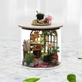 thumbnail image 1 of de casa ñecas en miniatura DIY, botella de sueño, rompecabezas de construcción 3D, artesanía, casa pequeña, de modelo de casa ñecas Estilo E Macarena casa en miniatura de bricolaje, 1 of 8