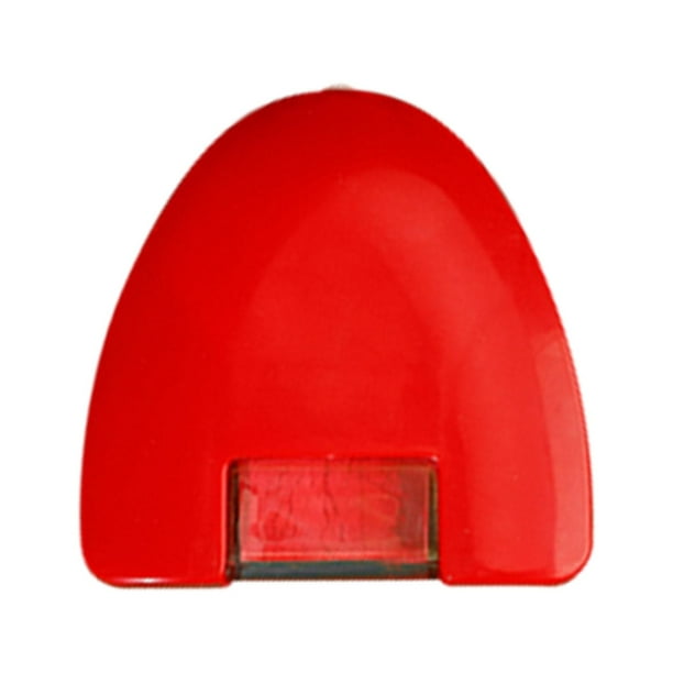 Lápiz de tiza de sastre triangular borrable, herramientas de costura para bricolaje, accesorios de costura Rojo