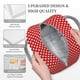 thumbnail image 3 of Disketp Red Polka Dot Bolsa Térmica para Almuerzo, Lonchera con Abertura Amplia y Gran Capacidad, Organizador Reutilizable para Mujeres, Hombres y Adultos, 3 of 6