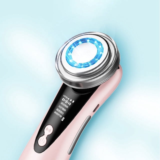 Dispositivo de belleza facial portátil, máquina de estiramiento de belleza facial Máquina de estiramiento facial Masajeador facial Diseño aerodinámico