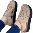thumbnail image 1 of Sandalias De Roma Con Clavos De Sauce Zapatos Duraderos De Dedo Abierto Para Espectáculos Escolares Al Aire Libre, 1 of 4