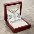 thumbnail image 3 of To My Son Necklace, Cross Sliver Necklace For Son, Gift For Son From Mom, Christmas Gift - Cuban Link Chain with Artisan Cross, 3 of 5