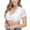 White, variant on Women's Underwire Lace Dirndl Blouse - Elegant Oktoberfest with High-Waisted and Puff Sleeve Design