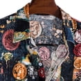 thumbnail image 4 of ALLLIST Collared Men Shirts Short Sleeve Hawaiian Button Down Shirts Casual As Show Men's Clothing, 4 of 9