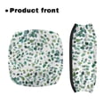 thumbnail image 2 of HELLHERO Removable Rollator Seat Back Cover Rollator Walker Seat Covers Fresh Green Leaf Theme for The Elderly Stain Proof Easy Fit, 2 of 7