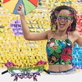 thumbnail image 4 of Fiudx Antifaz de Encaje, Elegante Accesorio de Carnaval, Diseño Suave y Cómodo, Encaje Multicolor, Ideal para Bailes de Máscaras, Versátil para Cosplay y Decoración de Fiestas, Paquete de 2, 22 X 10, 4 of 6