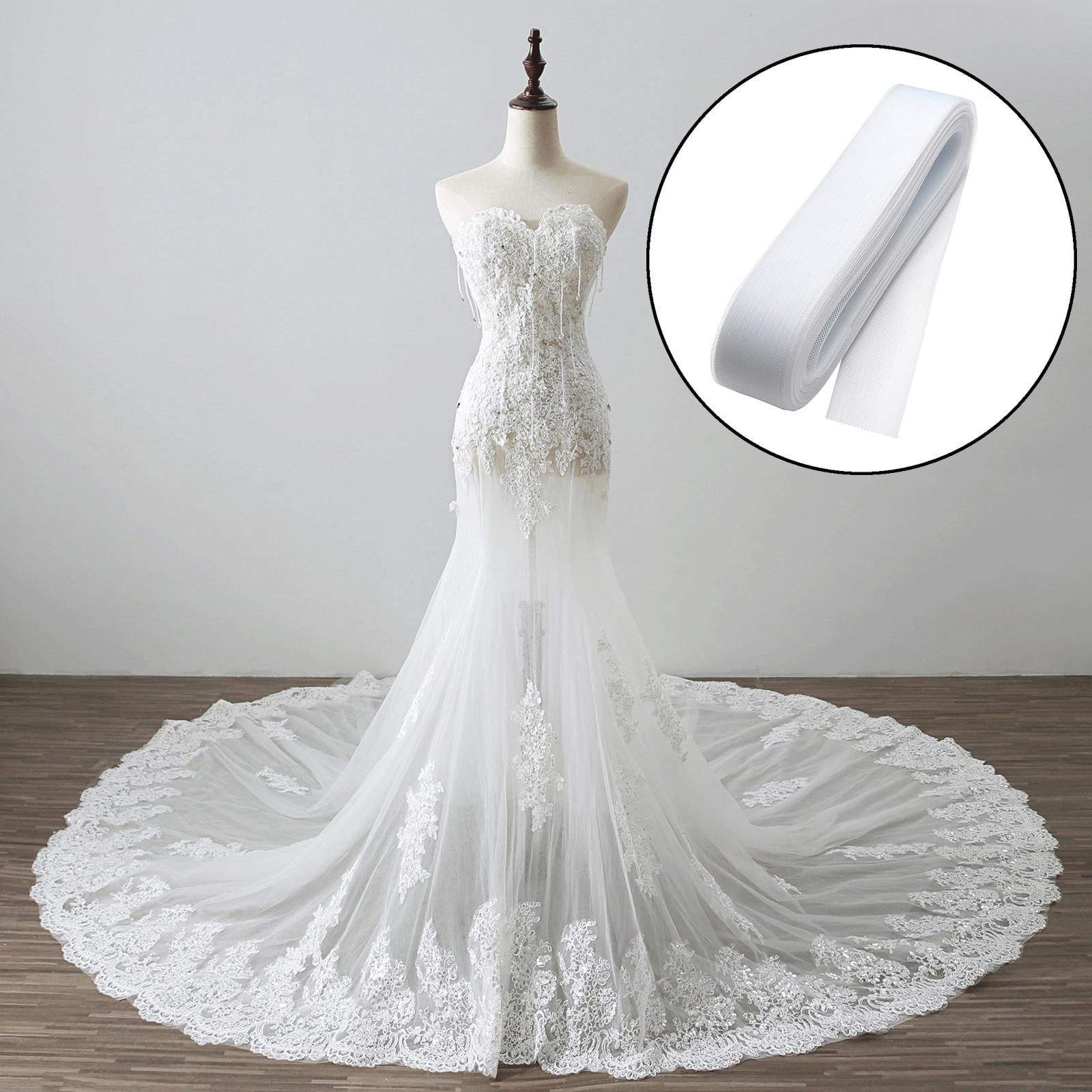 50 Yards Hard Horse Hair Polyester Sewing Wedding Dress - Temu Italy