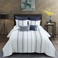 thumbnail image 3 of Your Lifestyle by Donna Sharp Trellis Embroidered Quilted Eurosham, 3 of 4