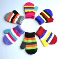 thumbnail image 1 of Guantes de punto cálidos de invierno para niños de 1 a 4 años de guardería, guantes pequeños antiarañazos para bebés, 1 of 5