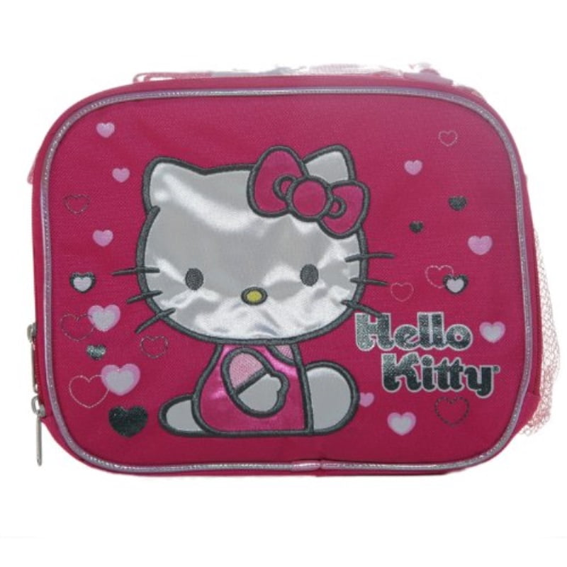 Lunch Bag Hello Kitty Lonely Hearts Pink Girls Gifts New Case 620530