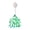 B, variant on Misright Eerie Halloween Window Hanging Light Plastic Decoration For Store Homes