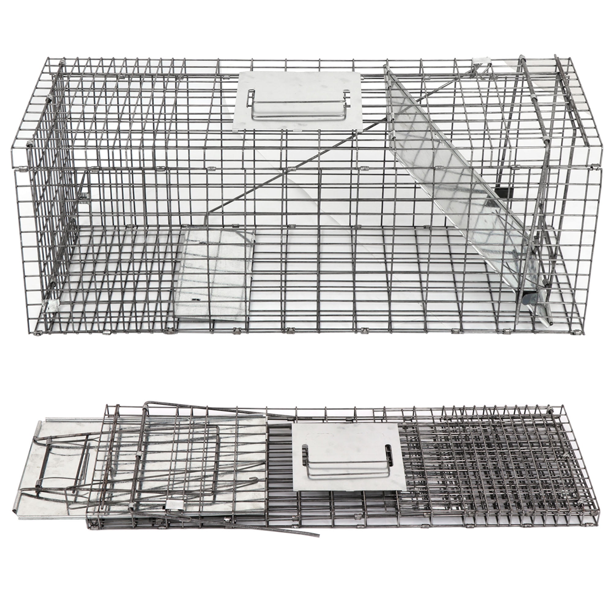 ZENSTYLE 32" Animal Traps - 32"x12.5"x12" Humane Rodent Cage for Rabbits, Groundhog, Squirrel