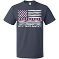thumbnail image 3 of Inktastic Breast Cancer Awareness Pink Ribbons and Flag T-Shirt, 3 of 5