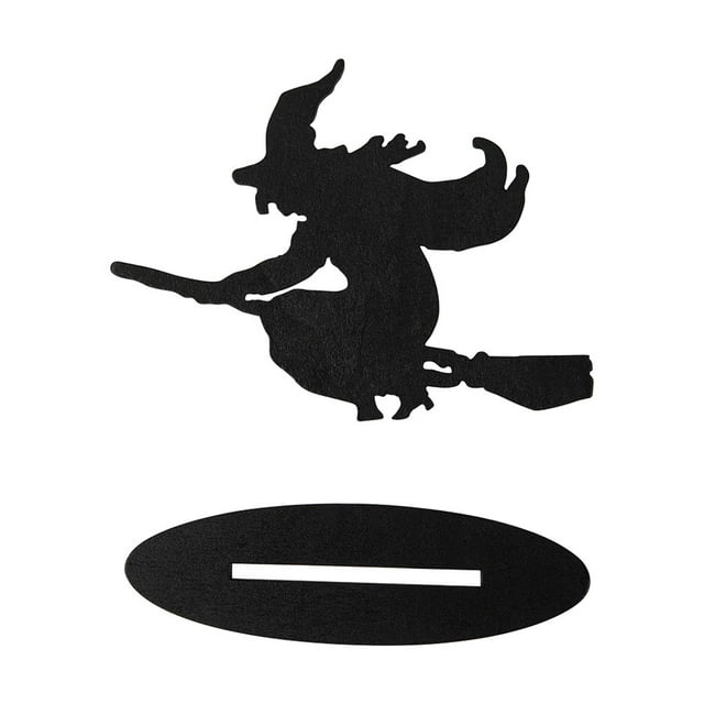 Maytalsory 1/2/3/5 Unique New Halloween Black Riding Witch - Exquisite Workmanship Fashionable And Festive Making Broom Witch 1 Pc