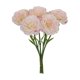 thumbnail image 1 of Ramo de claveles artificiales de seda,arreglo floral artificial realista para decoración de bodas,exteriores,sala de estar,accesorio para fotos,decoración floral., 1 of 6