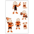 thumbnail image 2 of NCAA Siskiyou Sports Fan Shop Oregon State Beavers Family Decal Set Small One Size Team Color, 2 of 3