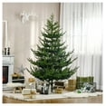 thumbnail image 2 of 6ft Artificial Christmas Tree, Nordic Pine Hinged Xmas Tree with 795 Tips, Wide Steel Base, Auto Open, Realistic Branches, 2 of 9