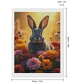 thumbnail image 2 of Diamond Art Kits for Adults, Bunny In Blossom Garden 5D Diamond Painting Kits for Adults Beginners, DIY Full Drill Diamond Painting, Gem Art and Crafts 12x16, 2 of 7