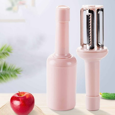 

Kokovifyves Storage on Sale Three-Blade Peeler Can Accommodate Fruit and Vegetable Grater Wine Bottle with Lid Peeling Knife
