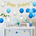 thumbnail image 4 of JOYMEMO Swimming Birthday Party Decorations - Swimming Happy Birthday Banner Garland, Cake Topper with Swim Themed Cupcake Toppers, Summer Swimming Pool Birthday Party Supplies for Boys or Girls, 4 of 6