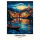 thumbnail image 3 of Viaje nocturno a Viena, Líbano, Brighton, Estrasburgo, carteles de viaje, impresión en lienzo, pintura, arte de pared, imagen, decoración del hogar, oficina, regalo, 3 of 5