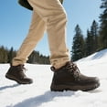 thumbnail image 6 of NORTIV 8 Men's Waterproof Winter Snow Boots Lightweight Hiking Casual Chukka Ankle Boots, 6 of 10