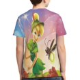 thumbnail image 2 of Kids 3D Graphic Tinker Bell T-Shirts, Novelty Shirts Crewneck Short Sleeve Tees for Youth Boys Girls, 2 of 8