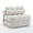 Beige, variant on Leumius Folding Sofa Bed,68.5 inch Convertible Sleeper Sofa Chair with Pillow,Foldable Mattress Futon with Back Support,Soft Sleeper Chair Bed Floor Sofa for Living Room Bedroom,Dark Blue