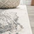 thumbnail image 4 of JONATHAN Y CONTEMPORARY POP 2 x 8 Runner Rug, Marmo Abstract Marbled - Gray/Cream, CTP201D-28, 4 of 8